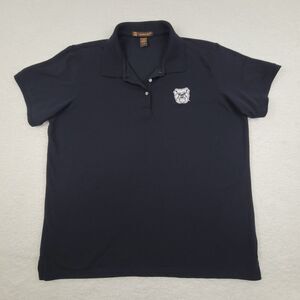 Harrington Butler University Bulldogs‎ Polo Shirt Womens XL Black Short Sleeve